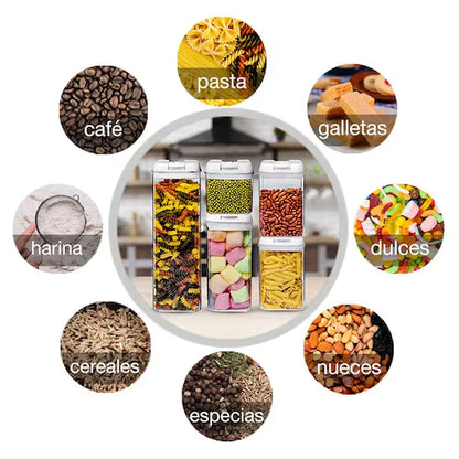 SET DE 7 CONTENEDORES