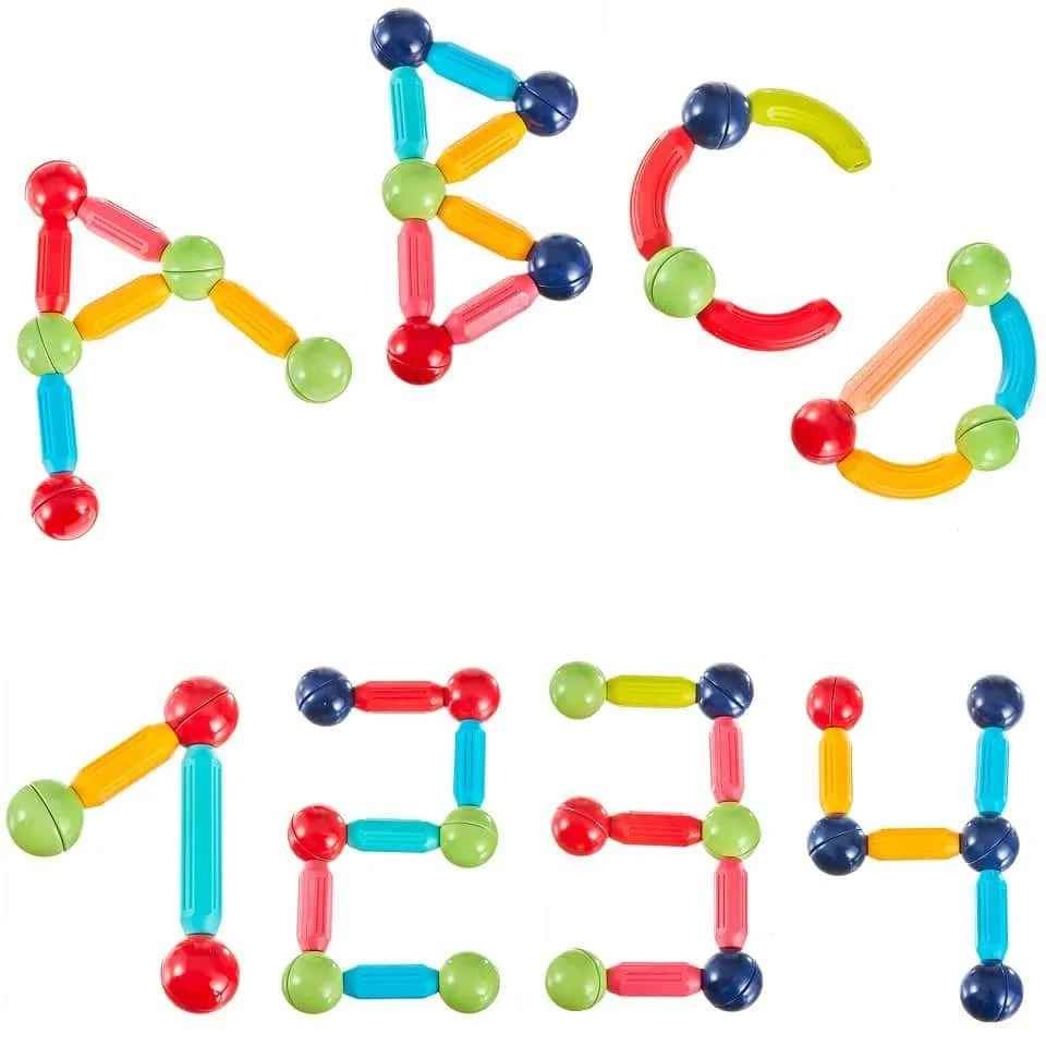 BLOQUES MAGNETICOS- 64 piezas