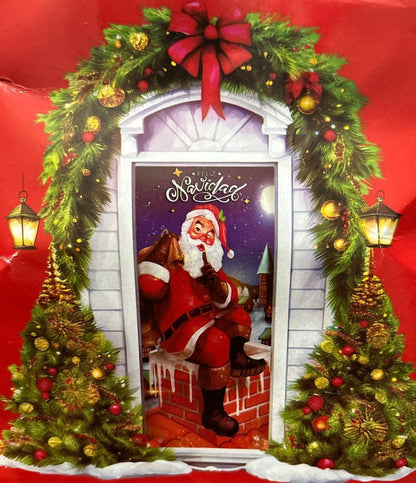 FORRO DE NAVIDAD PARA PUERTA