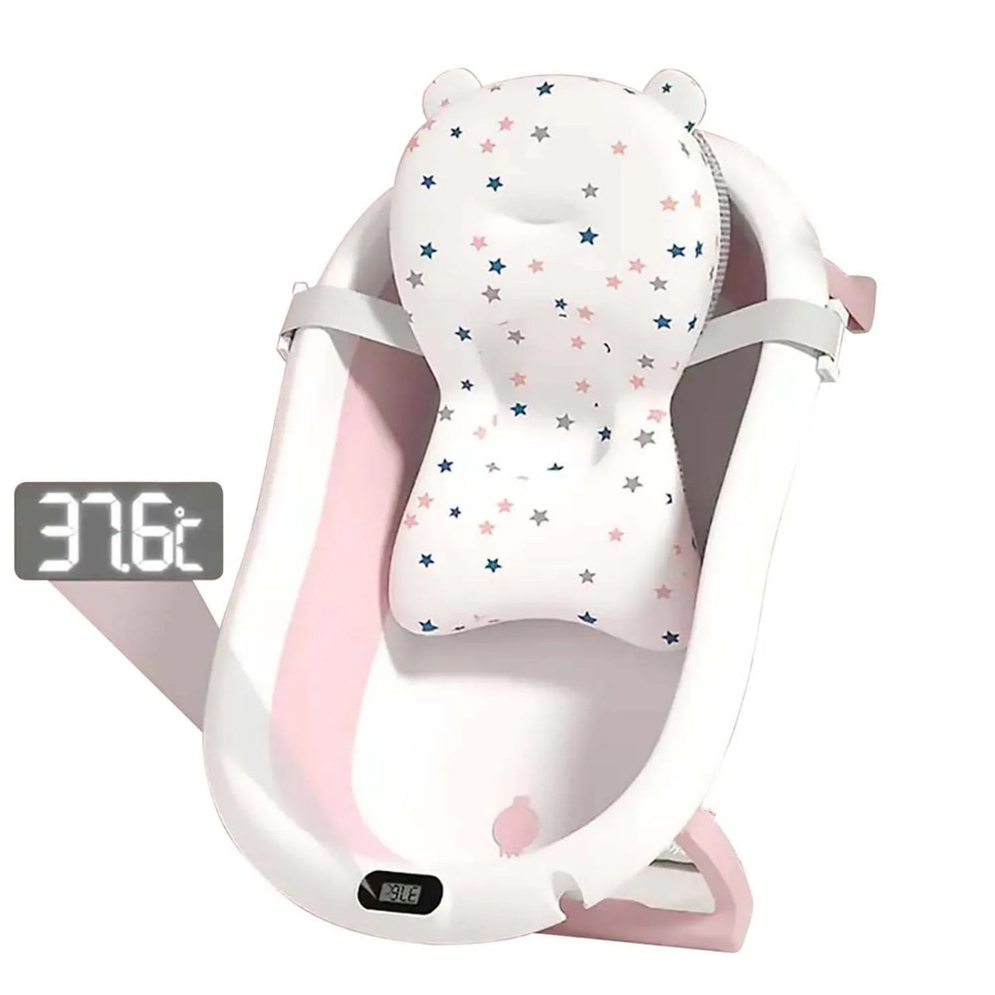 BAÑERA PLEGABLE CON TERMÓMETRO